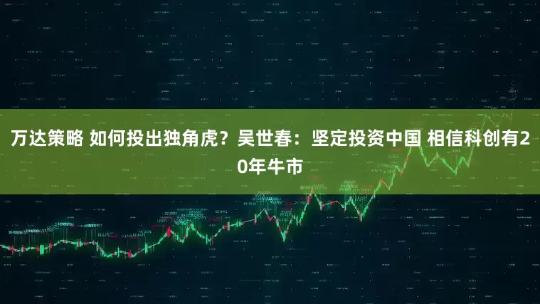 万达策略 如何投出独角虎？吴世春：坚定投资中国 相信科创有20年牛市